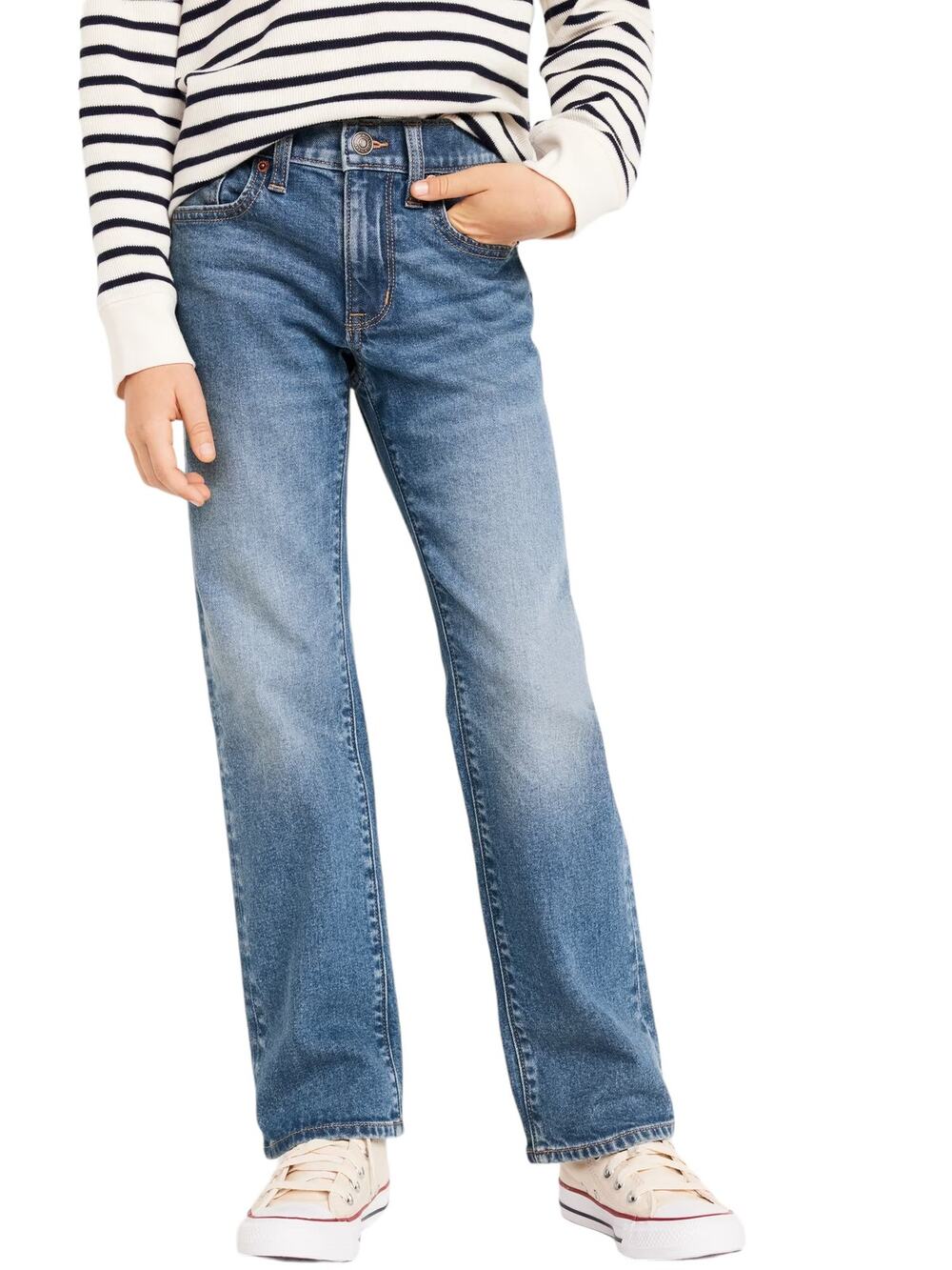 Old Navy Big Kids Straight Leg Jeans, Size 14